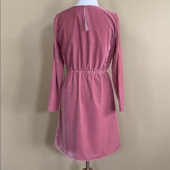 J crew velvet wrap dress - Picture 2 of 7